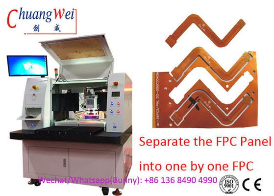 FPC Laser Depaneling Machine with 0.02mm Cutting Precision and 10W US Laser